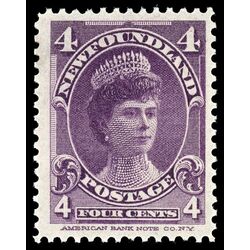 newfoundland stamp 84 duchess of york 4 1901 M VF 016