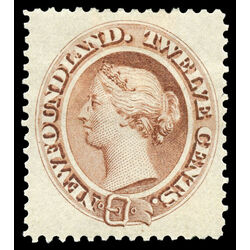 newfoundland stamp 29 queen victoria 12 1894