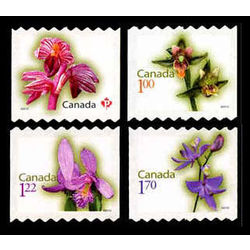canada stamp 2357 60 flower definitives coils 2010