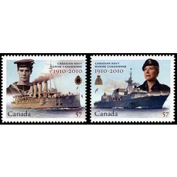 canada stamp 2385 6 canadian navy centennial 2010