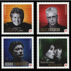 canada stamp 2479 2482 canadian recording artists 2011