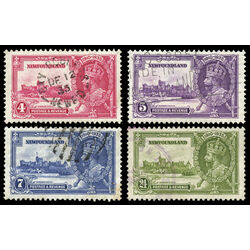 newfoundland stamp 229 windsor castle king george v 24 1935 U VF 004
