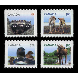 canada stamp 2506 2509 baby wildlife 2012