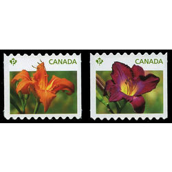 canada stamp 2527 8 daylilies 2012