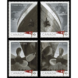 canada stamp 2531 4 titanic 2012
