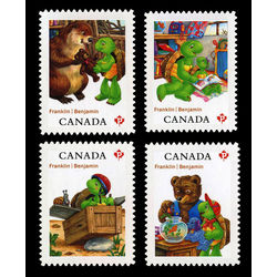 canada stamp 2542 2545 franklin the turtle 2012