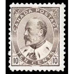 canada stamp 93 edward vii 10 1903 M FNH 031