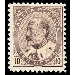 canada stamp 93 edward vii 10 1903 M F VFNH 030