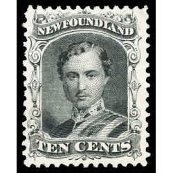 newfoundland stamp 27 prince albert 10 1870 M VFNG 028