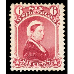 newfoundland stamp 36 queen victoria 6 1894 M VF 015
