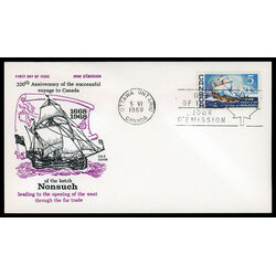 canada stamp 482 nonsuch 5 1968 FDC PC 016