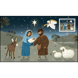 canada stamp 3513 fdc christmas 2025