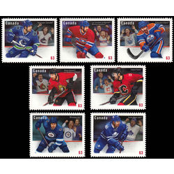 canada stamp 2670 6 canadian nhl team jerseys 2013
