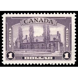 canada stamp 245 chateau de ramezay montreal 1 1938 M VFNH 057