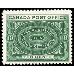 canada stamp e special delivery e1a special delivery stamps 10 1898 M VF 007