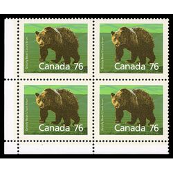 canada stamp 1178i grizzly bear 76 1989 CB LL