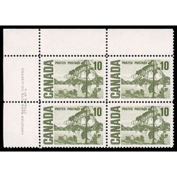 canada stamp 462 jack pine by tom thompson 10 1967 PB UL %232