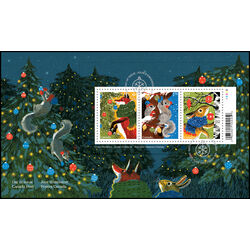 canada stamp 3514 fdc holiday tinsel tales 6 64 2025