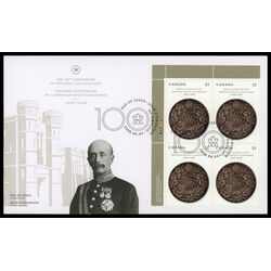 canada stamp 2274 50 coin from 1908 52 2008 FDC UL