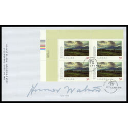 canada stamp 2109 down in the laurentides 50 2005 FDC UL