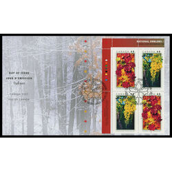canada stamp 2001a national emblems 2003 FDC UL