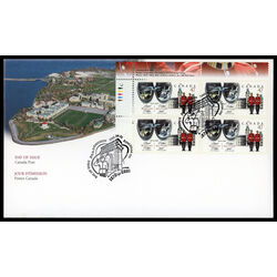 canada stamp 1906 royal military college 47 2001 FDC UL