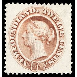 newfoundland stamp 29 queen victoria 12 1894 M VF 026