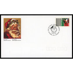 canada stamp 1342 father christmas great britain 35 1991 FDC