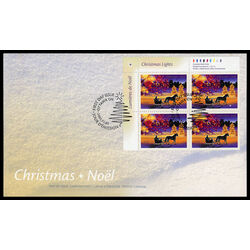 canada stamp 1922 sleigh ride in an urban landscape 47 2001 FDC UL