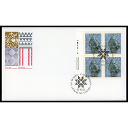 canada stamp 1295 mother and child 45 1990 FDC UL