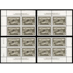 canada stamp o official o22 hydroelectric plant b 14 1950 PB SET %231
