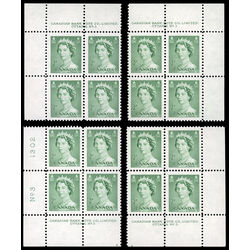 canada stamp 326 queen elizabeth ii 2 1953 PB SET %233