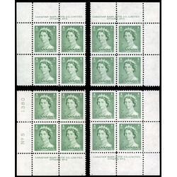 canada stamp 326 queen elizabeth ii 2 1953 PB SET %235 015