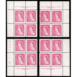 canada stamp 327 queen elizabeth ii 3 1953 PB SET %231