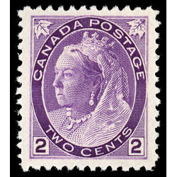 canada stamp 76 queen victoria 2 1898 M XFNH 029
