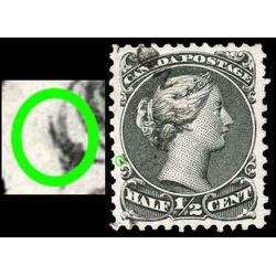 canada stamp 21iv queen victoria 1868 U VF 021