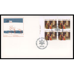 canada stamp 1005 family going to church 37 1983 FDC UL
