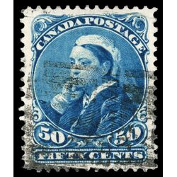 canada stamp 47 queen victoria 50 1893 U VF 063