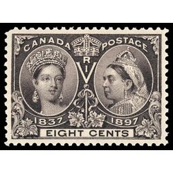 canada stamp 56 queen victoria diamond jubilee 8 1897 M XFNH 102