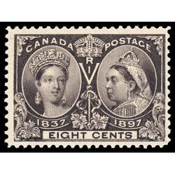 canada stamp 56 queen victoria diamond jubilee 8 1897 M F VFNH 103