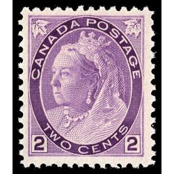 canada stamp 76 queen victoria 2 1898 M VFNH 030