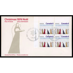 canada stamp 650 nativity 6 1974 FDC UL