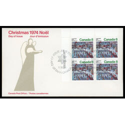 canada stamp 651 skaters at hull 8 1974 FDC UL