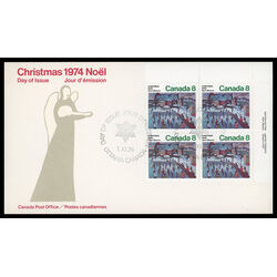 canada stamp 651 skaters at hull 8 1974 FDC UR