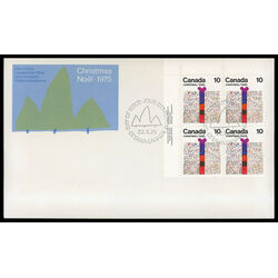 canada stamp 678 gift box 10 1975 FDC UL