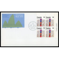 canada stamp 678 gift box 10 1975 FDC UR