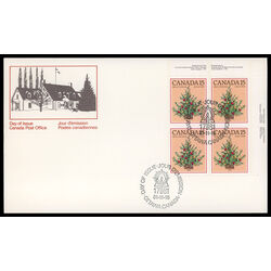 canada stamp 900 christmas tree 1781 15 1981 FDC UR