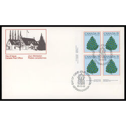 canada stamp 902 christmas tree 1981 15 1981 FDC LL