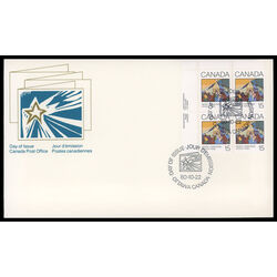 canada stamp 870 christmas morning 15 1980 FDC UL