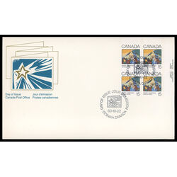 canada stamp 870 christmas morning 15 1980 FDC UR